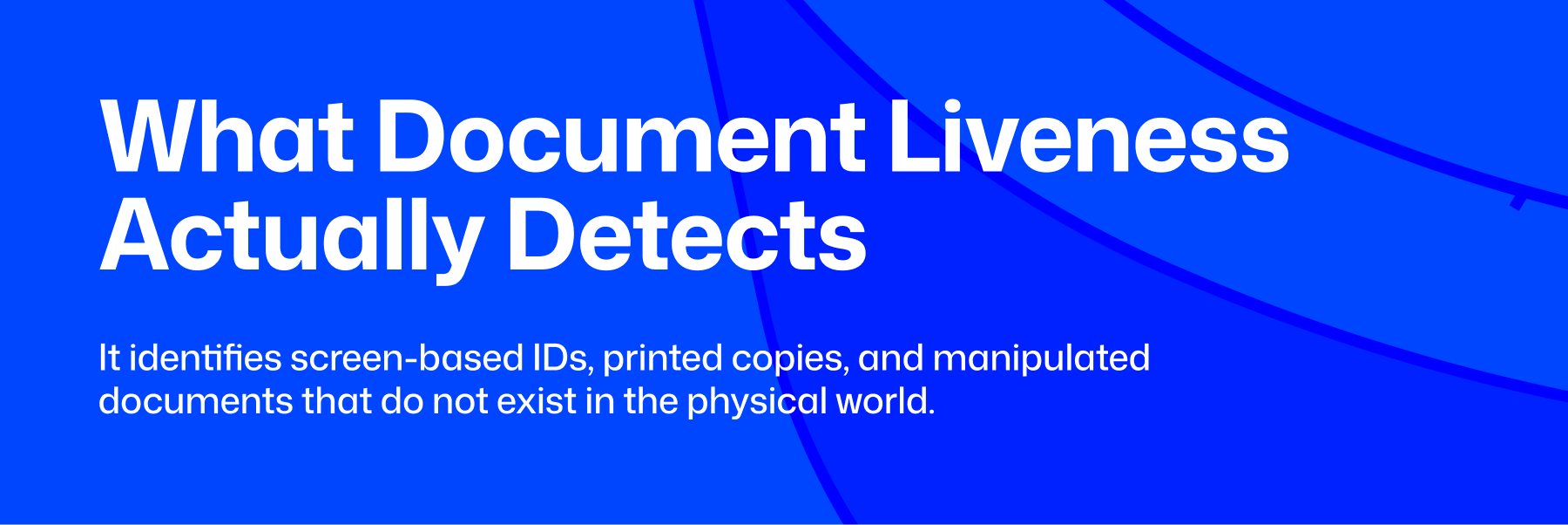 document liveness, identity verification, fraud prevention, africa