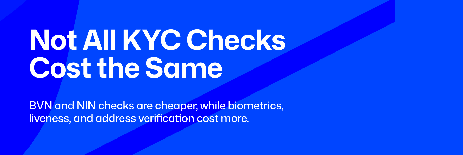 KYC pricing, idenitity verification pricing for african fintechs