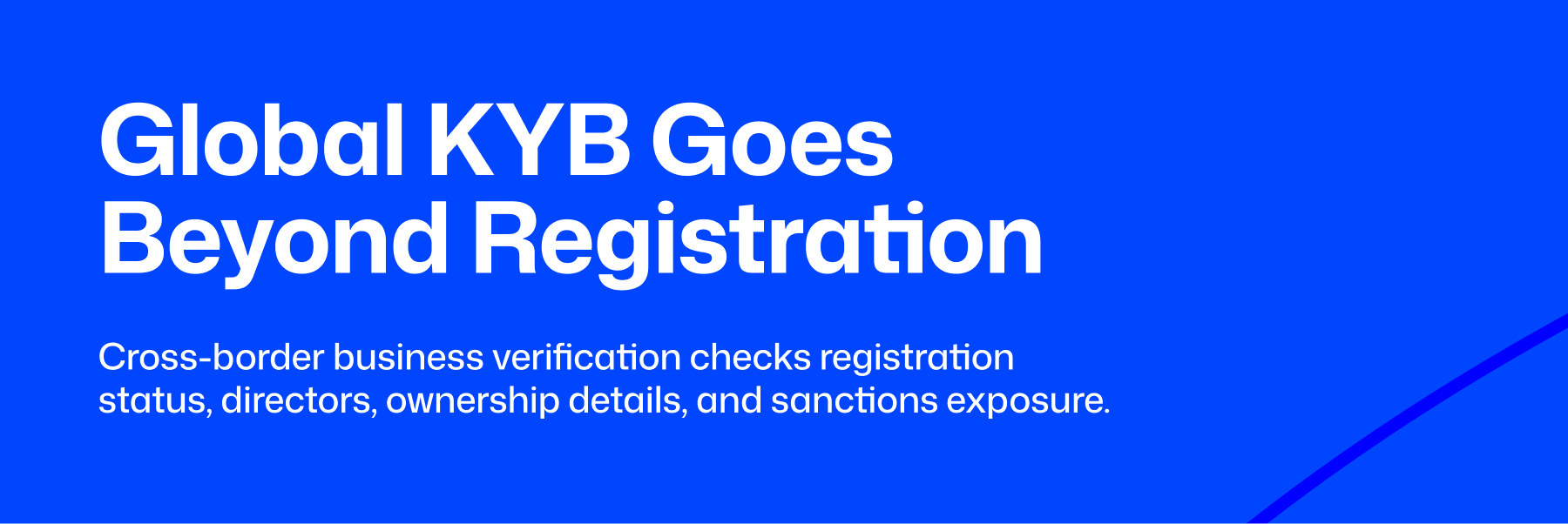 Global KYB verification, KYC for Nigerian fintechs, KYB for African fintechs and platforms