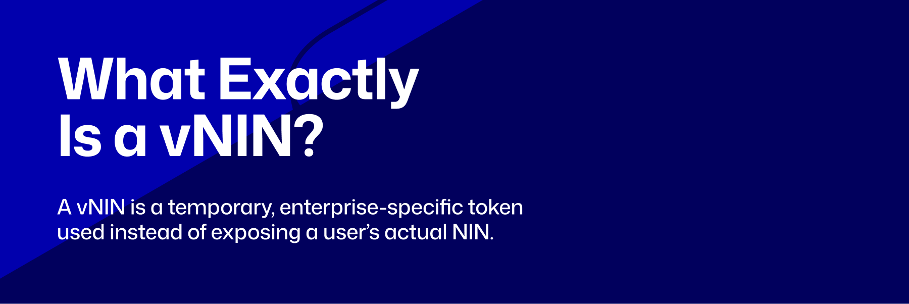 NIN verification, vNIN, NIMC, NIN verification for African businesses