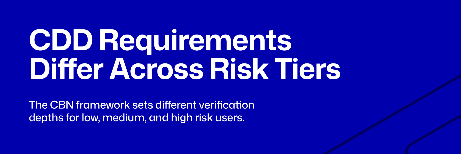 customer due diligence for nigerian fintechs