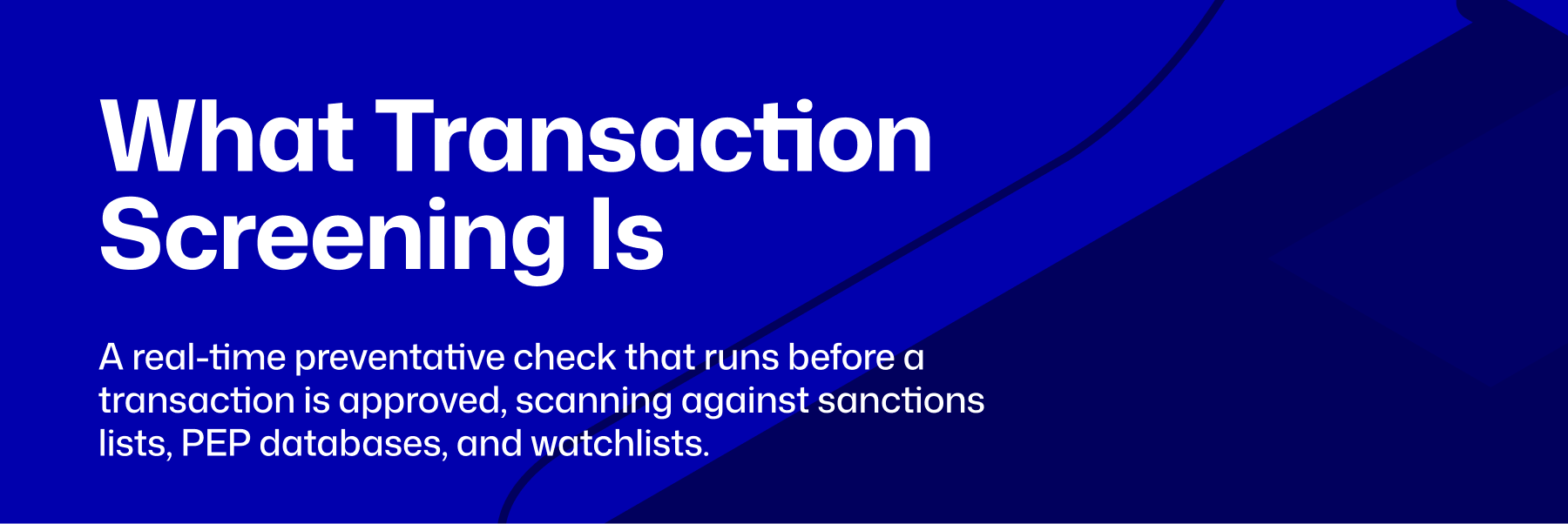 transaction monitoring vs transaction screening african fintechs