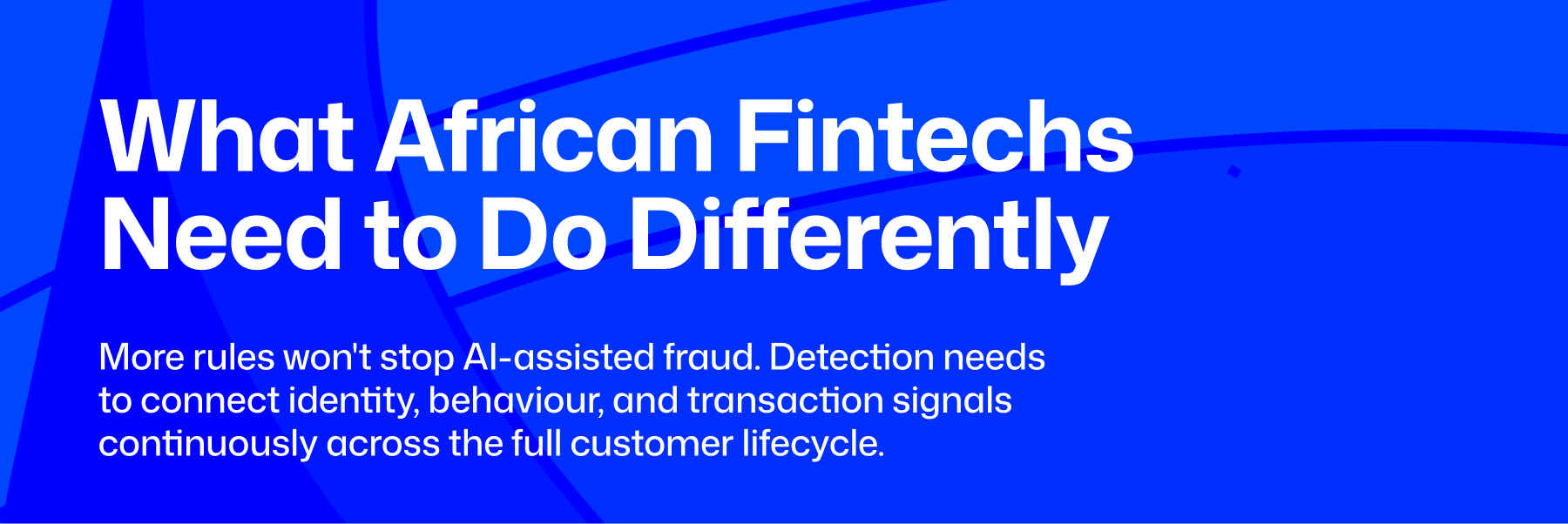 AI fraud in fintech ad bank africa 2026