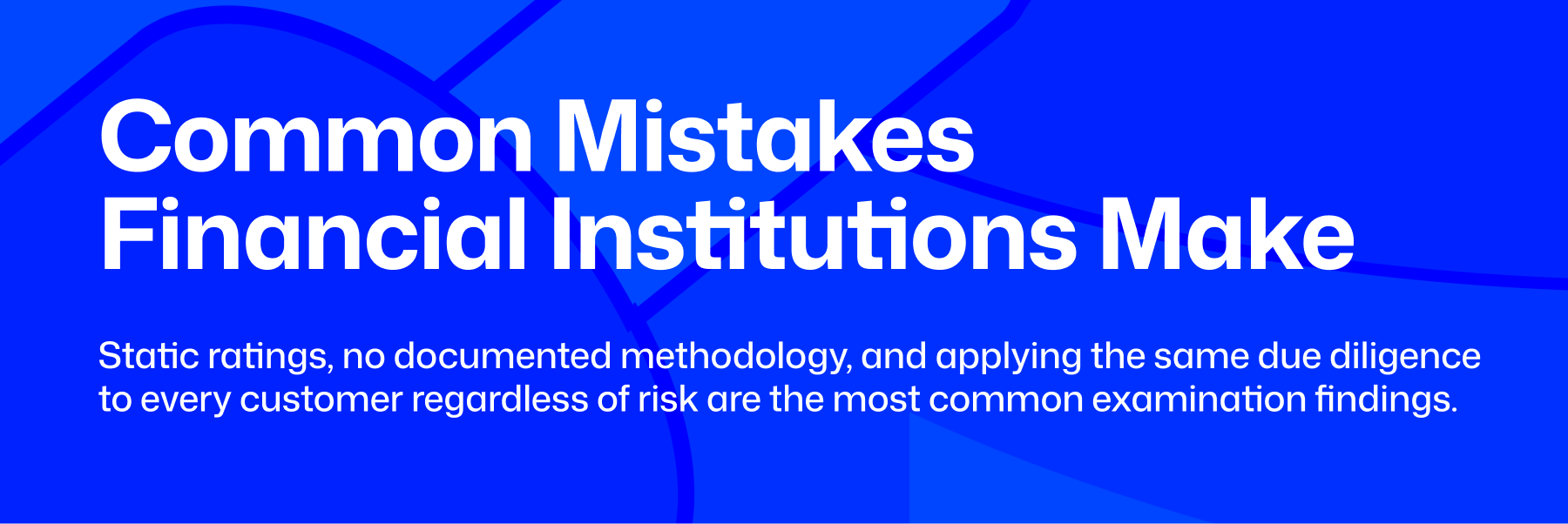 customer risk assessment fintech
