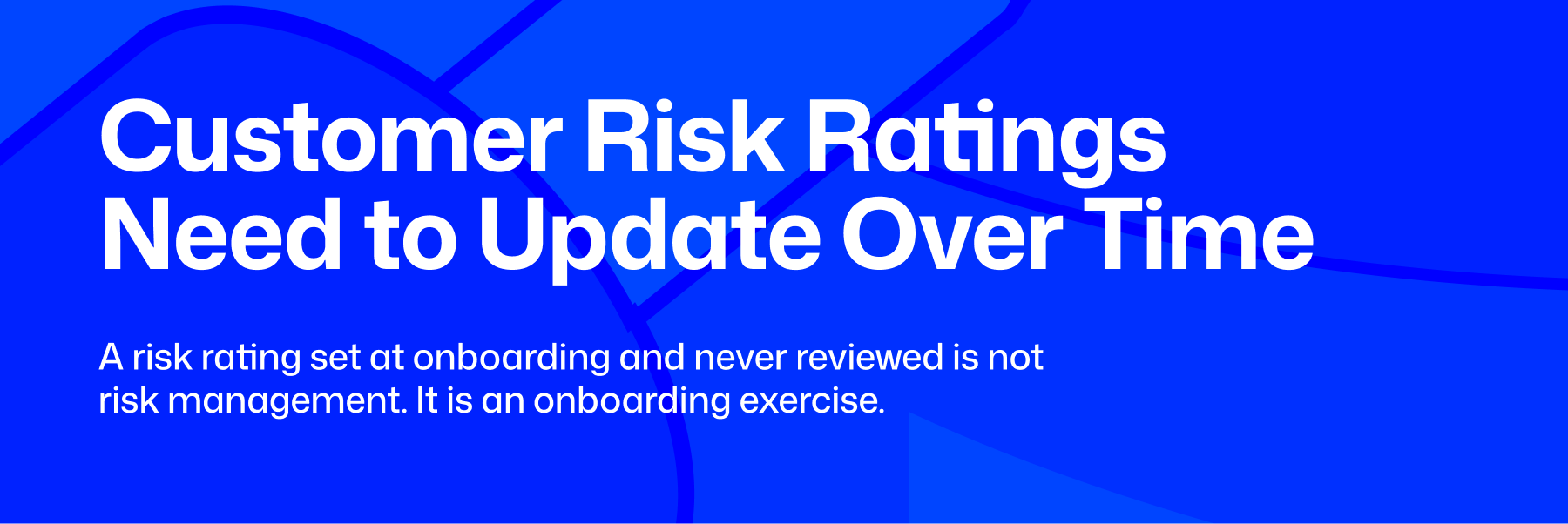 customer risk assessment fintech