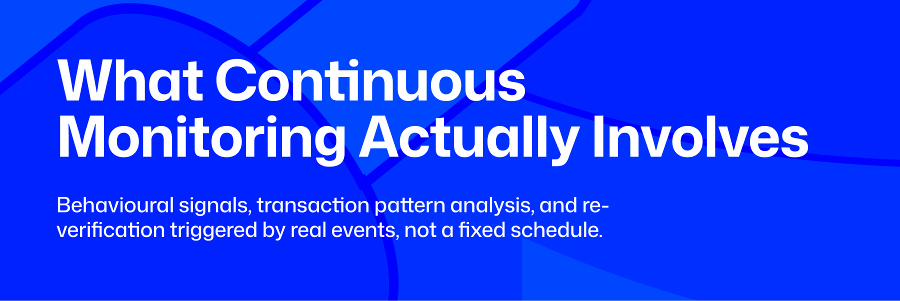 continuous monitoring, aml, monitoring for banks
