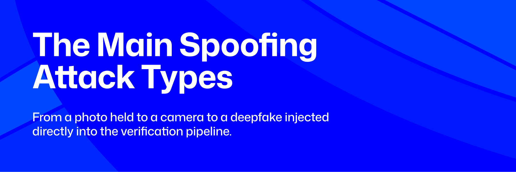 spoofing, fraud detection, identity verification fraud