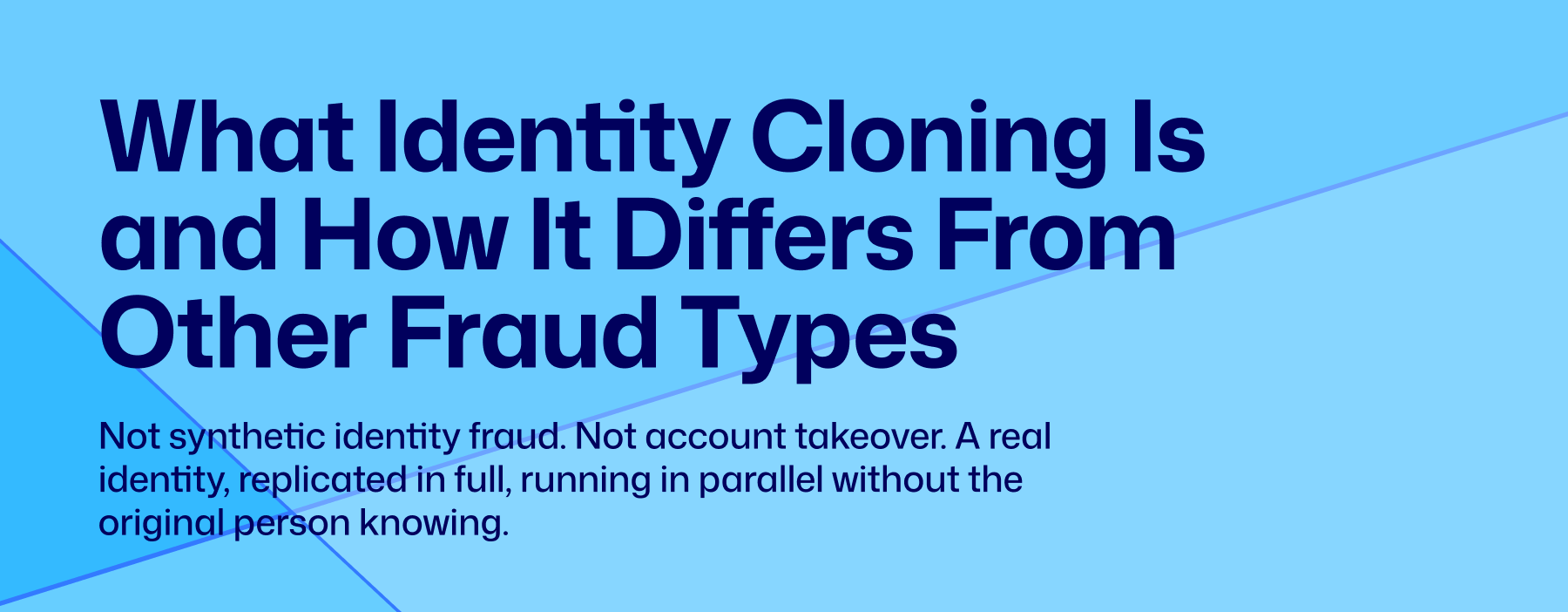 Identity cloning africa