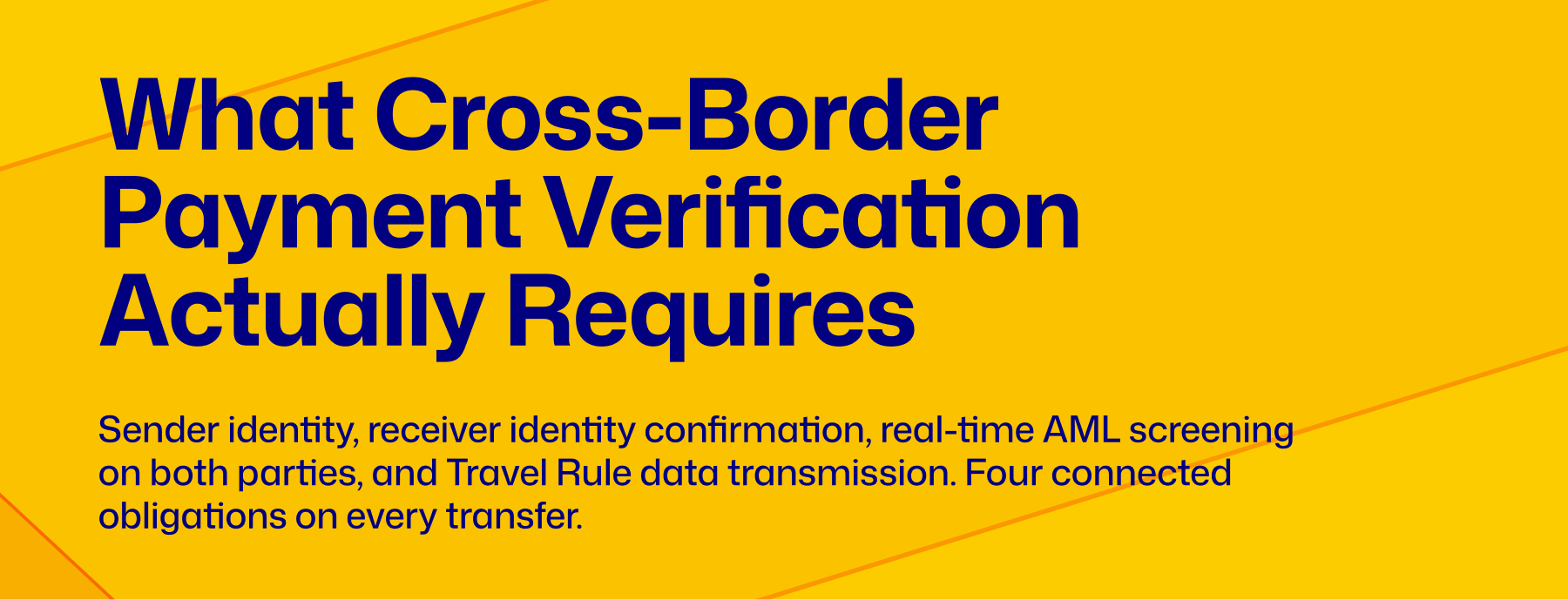 identity verification fo cross border payments in africa