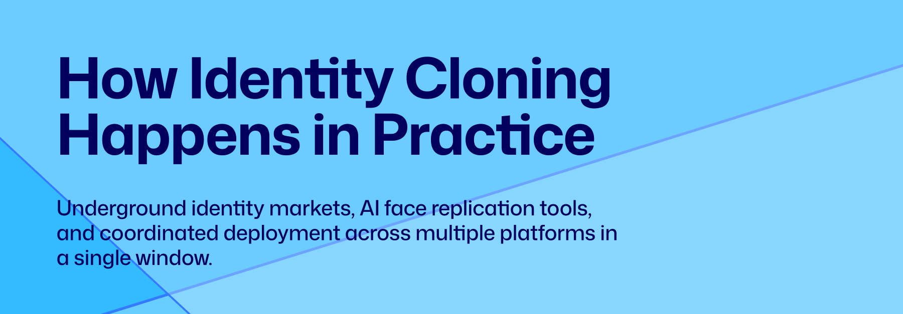 Identity cloning africa